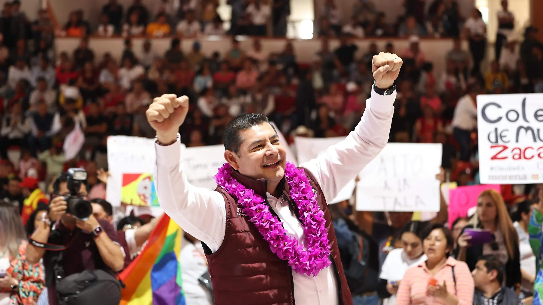 Alejandro Armenta Mier en Zacatlán